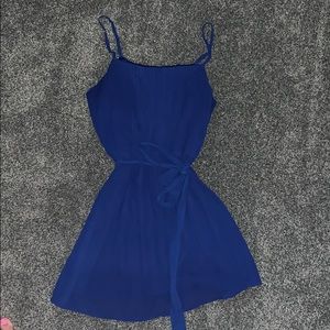 Blue dress